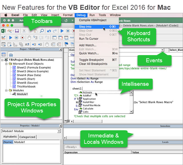 2017 excel for mac